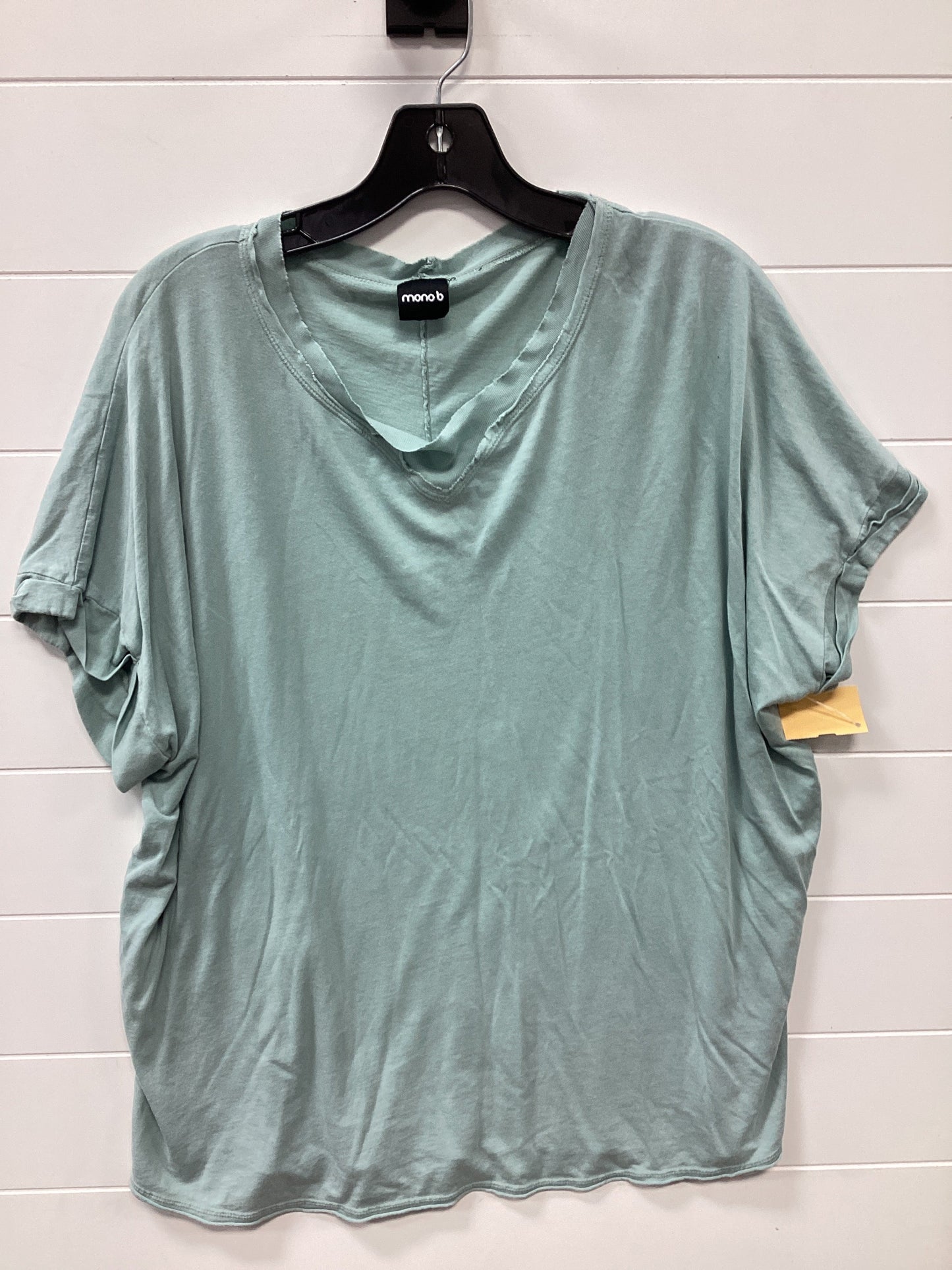 Top Ss By Mono B In Blue, Size:Xl