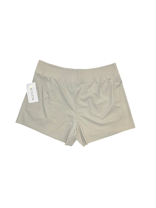 Athletic Shorts By Athleta In Tan, Size:1X