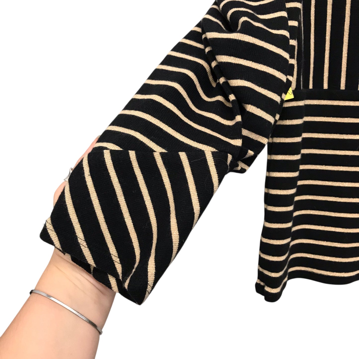 Top Ls By Express In Black & Gold, Size:M