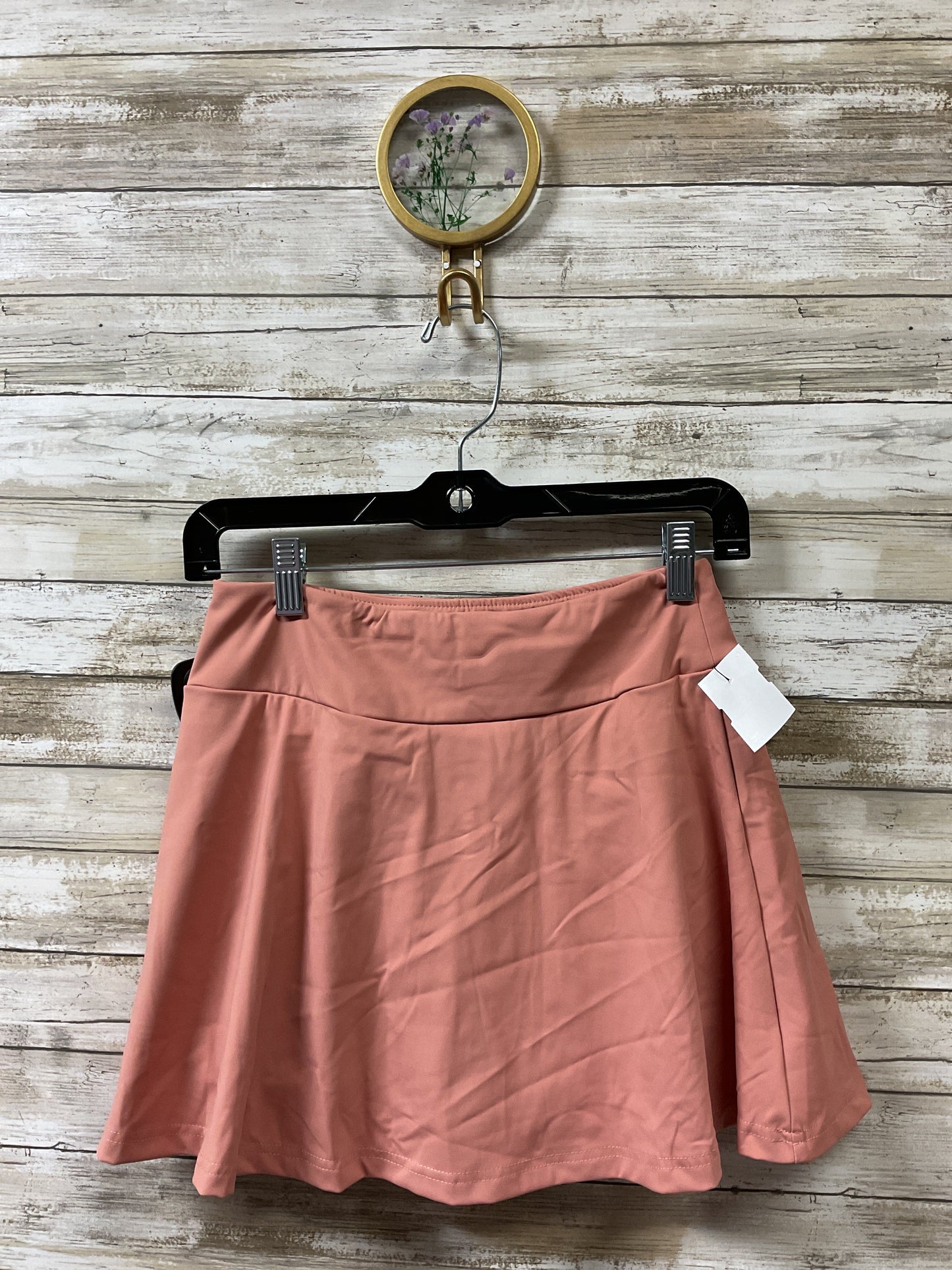 Athletic Skort By Pink Lily In Tan, Size:S