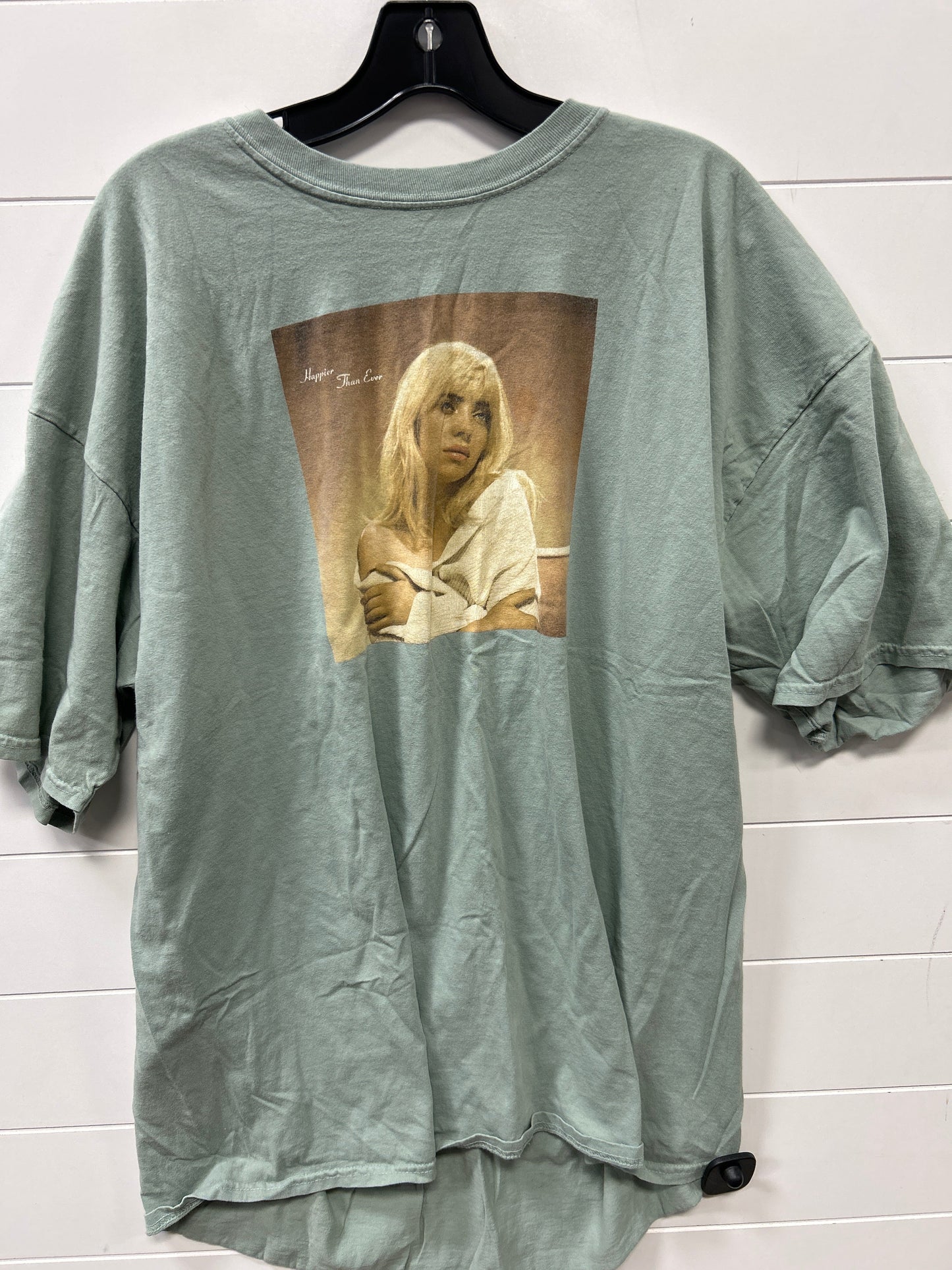 Top Ss By Clothes Mentor In Aqua, Size:3X