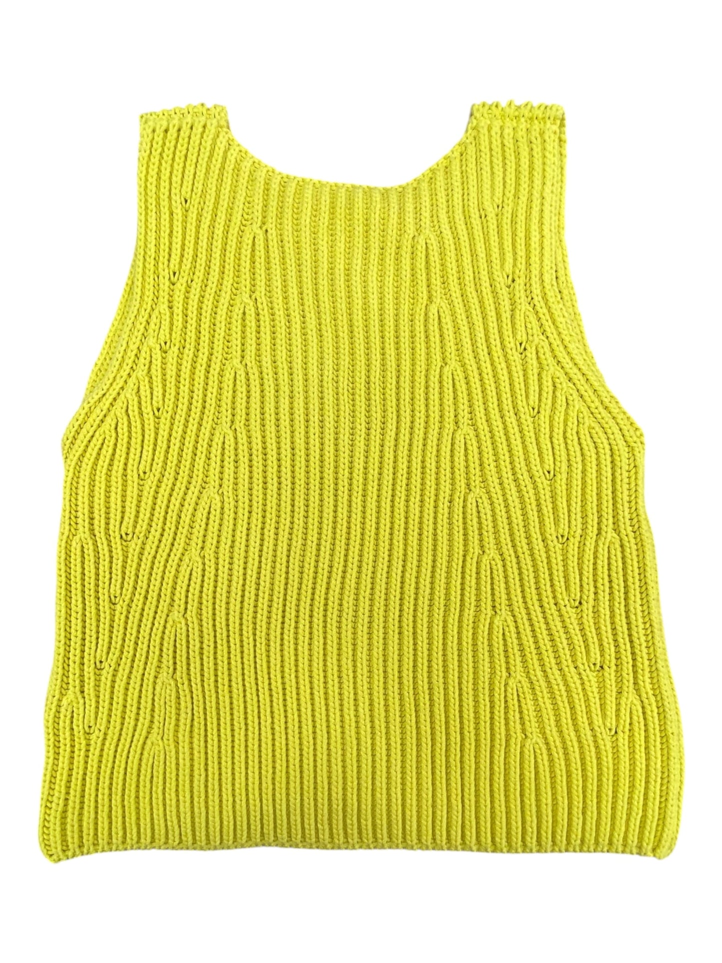 Top Sleeveless By Vince In Yellow, Size:S