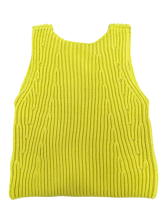 Top Sleeveless By Vince In Yellow, Size:S