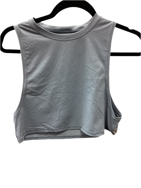 Athletic Tank Top By Lululemon In Grey, Size:4
