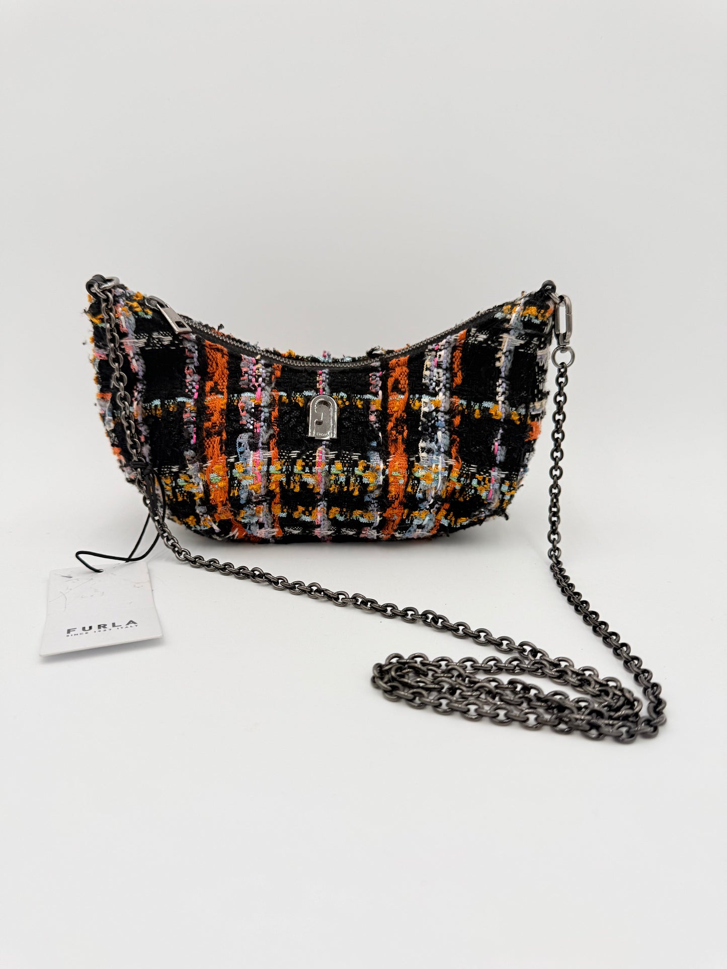 Crossbody Luxury Designer By Furla In Multi, Size:Small