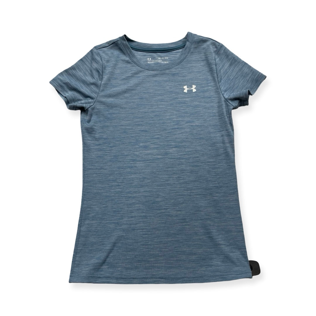 Athletic Top Ss By Under Armour In Blue, Size:Xs