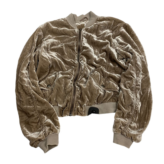 Jacket Other By Free People In Taupe, Size:Xs