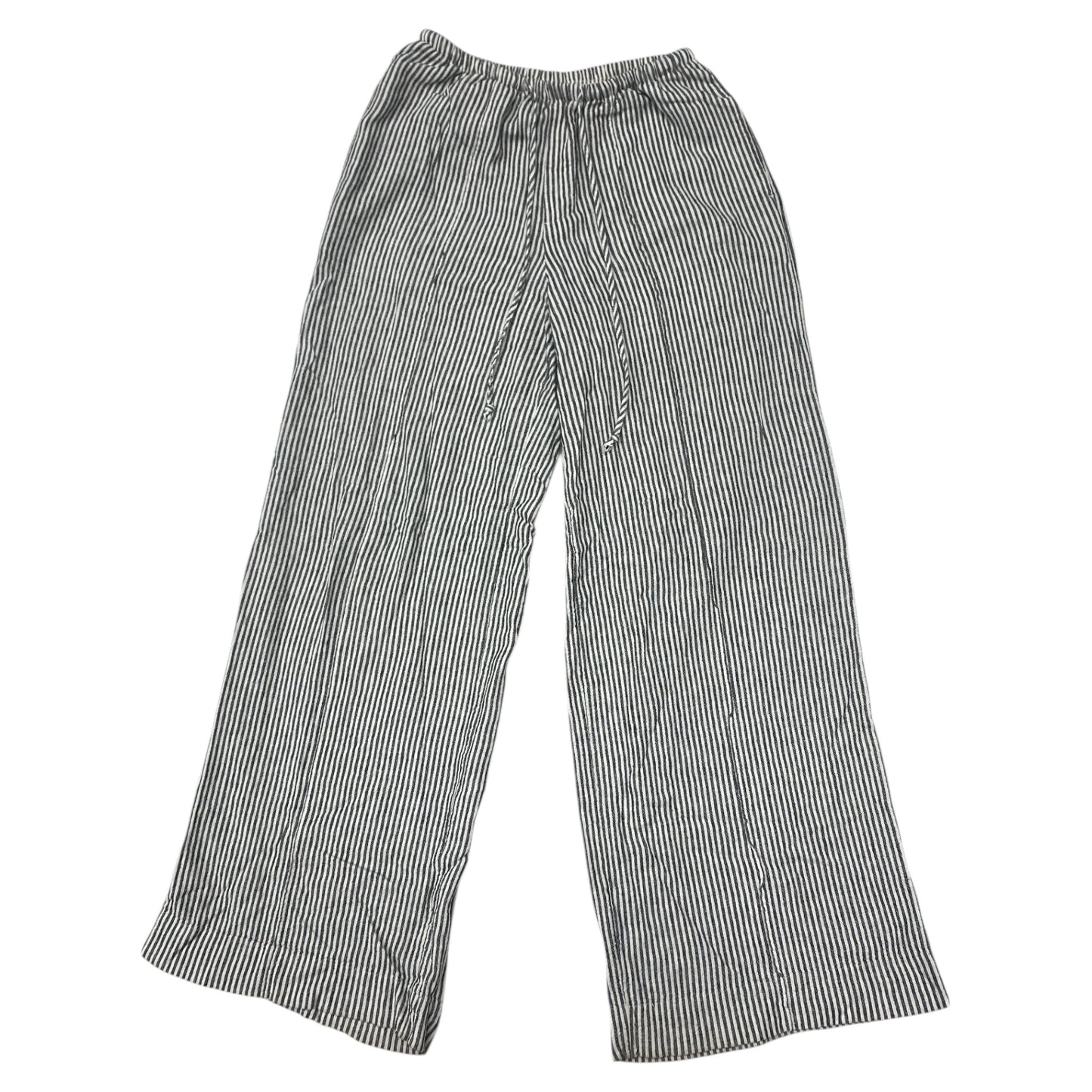 Pants Linen By A New Day In Striped Pattern, Size:Xs