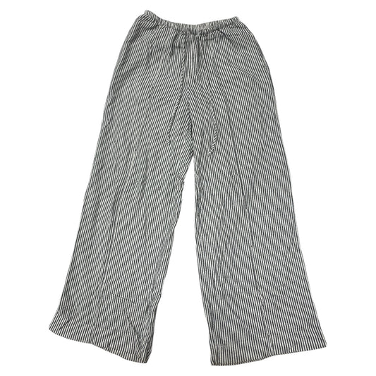Pants Linen By A New Day In Striped Pattern, Size:Xs