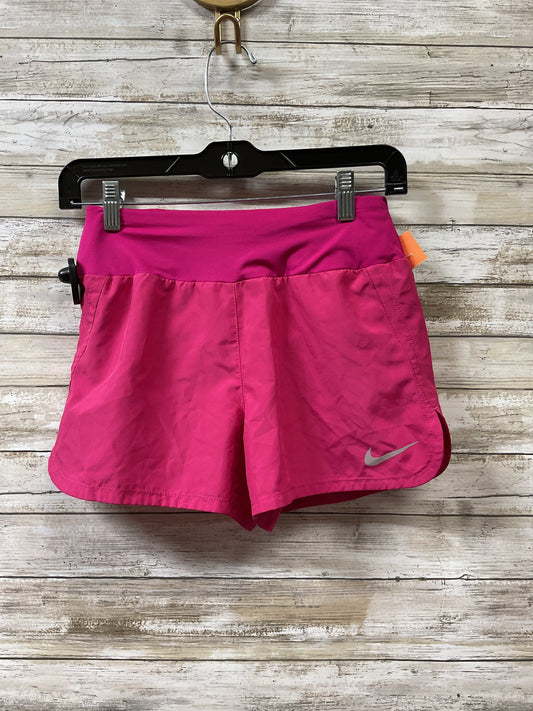 Athletic Shorts By Nike Apparel In Pink, Size:Xs