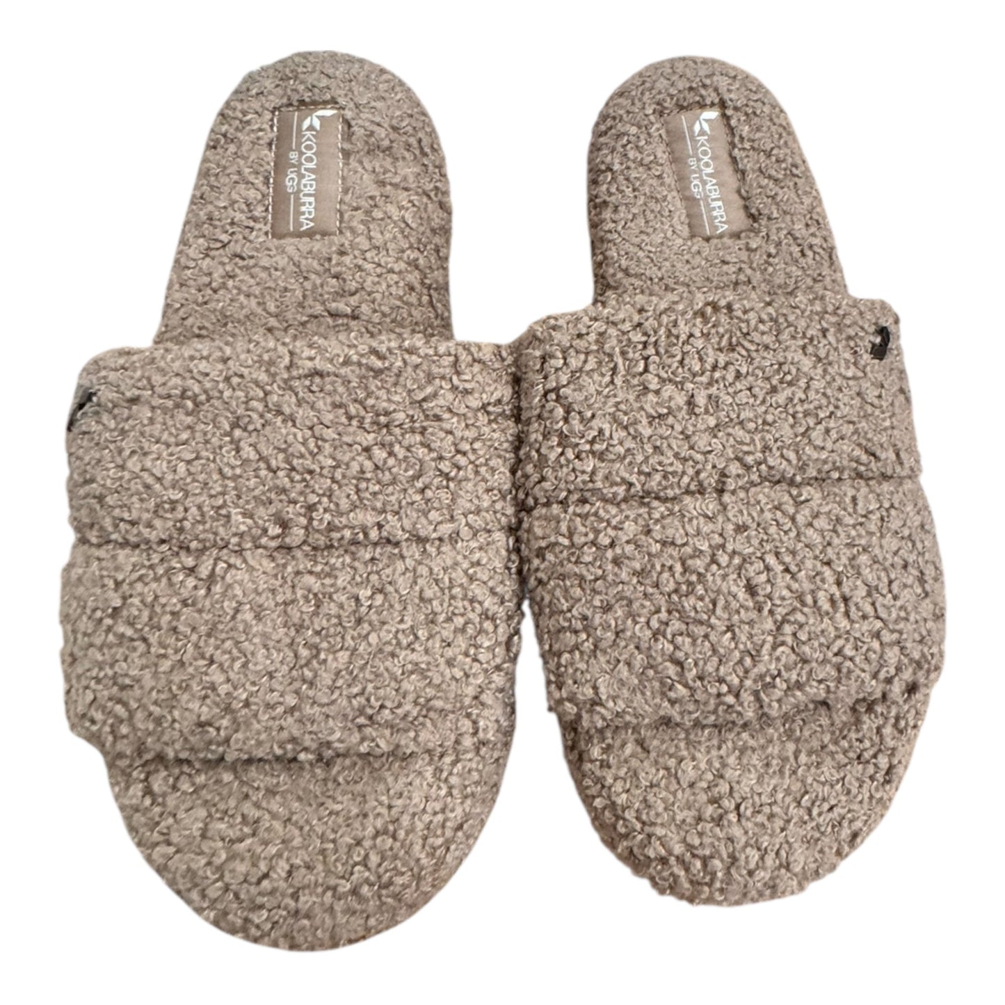 Sandals Heels Block By Koolaburra By Ugg In Taupe, Size:8