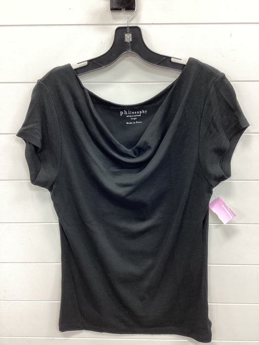 Top Ss By Philosophy In Black, Size:L