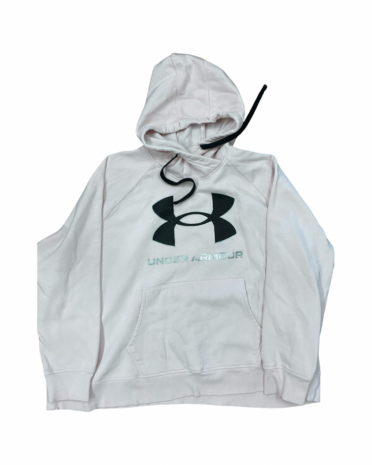 Sweatshirt Hoodie By Under Armour In Pink, Size:3X