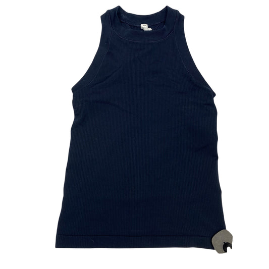 Athletic Tank Top By Athleta In Navy, Size:Xxs