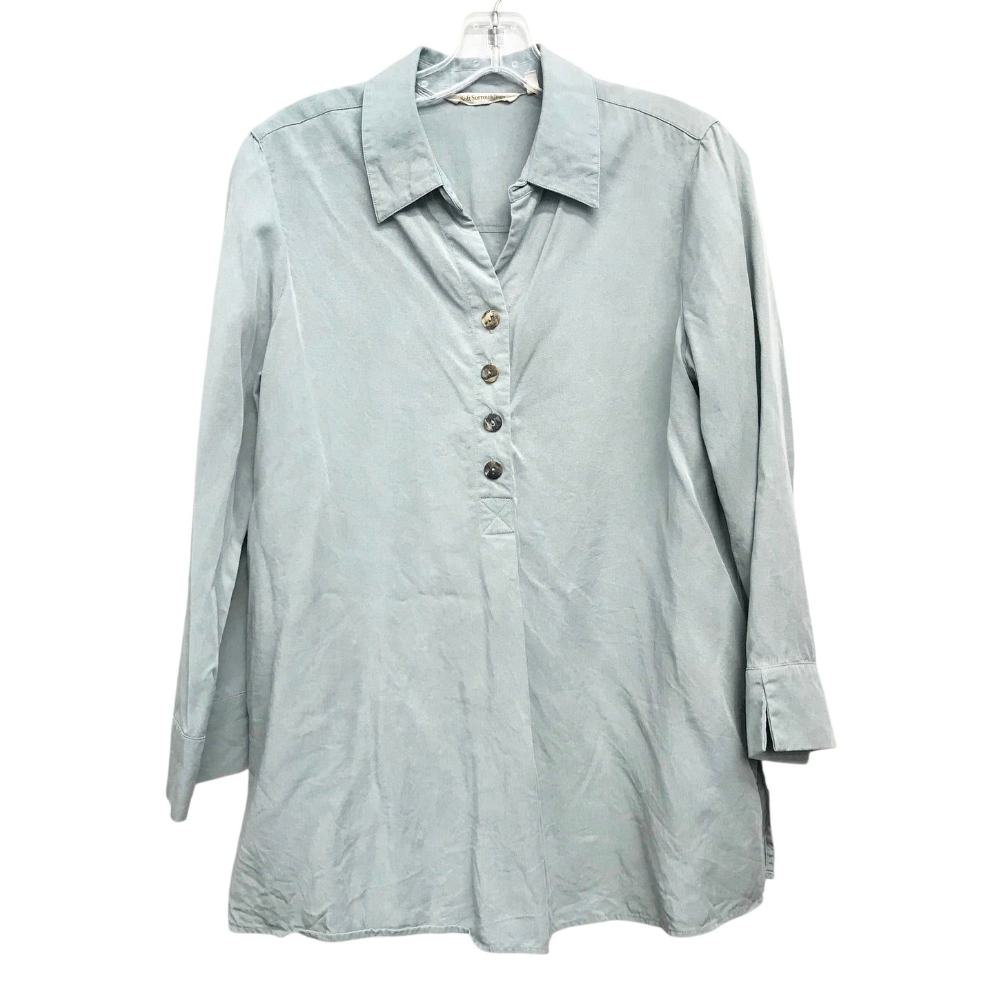 Top Ls By Soft Surroundings In Green, Size:M