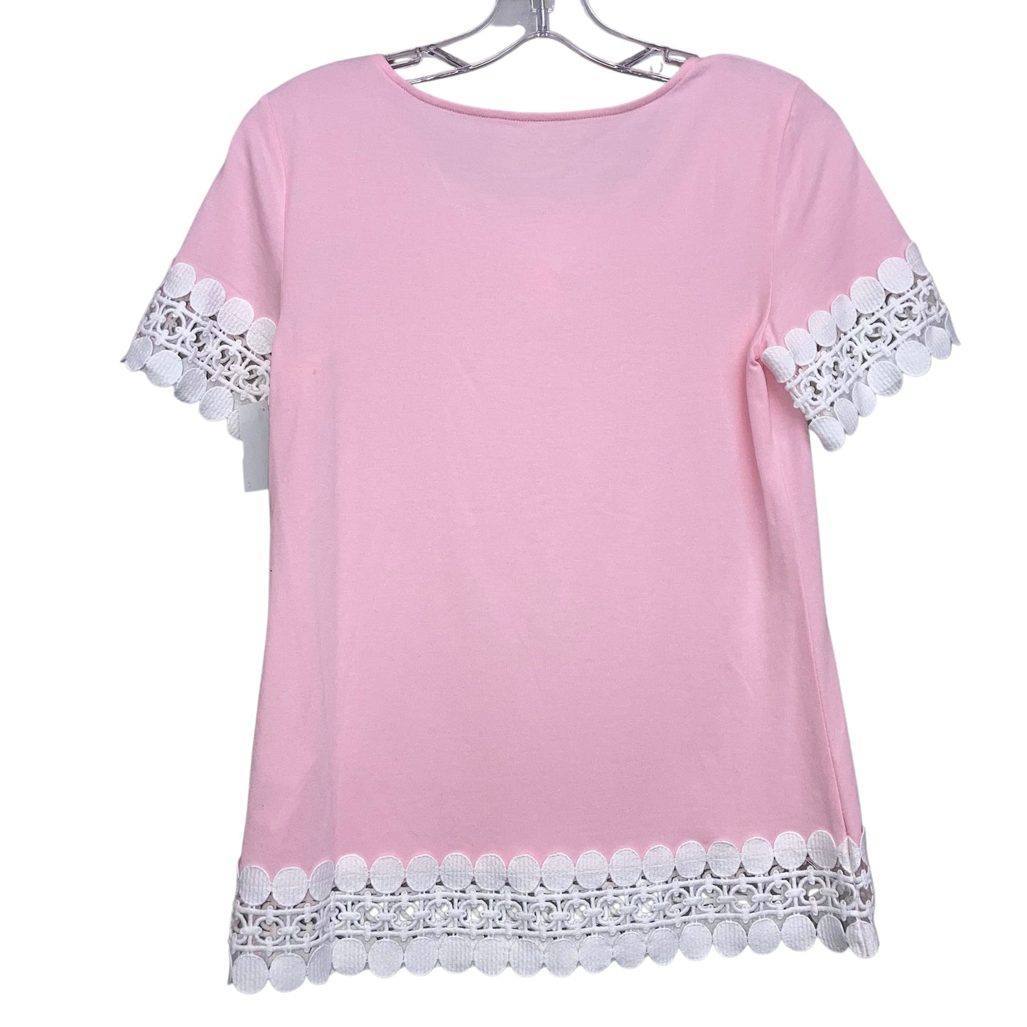 Top Ss Designer By Lilly Pulitzer In Pink, Size:Xs
