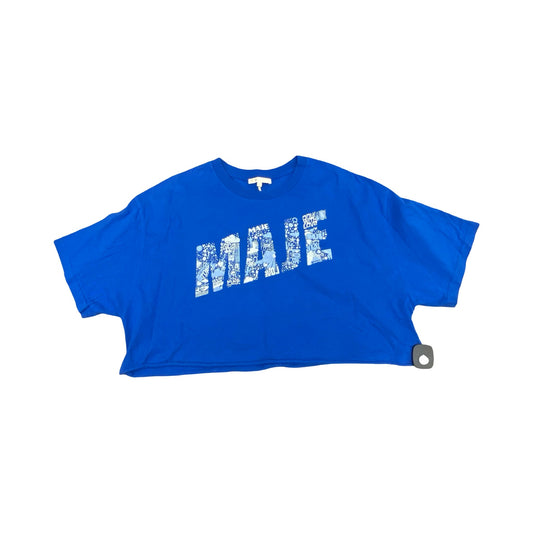 Top Ss Designer By Cma In Blue, Size:L