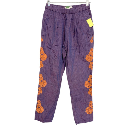 Pants Lounge By Anthropologie In Purple, Size:2
