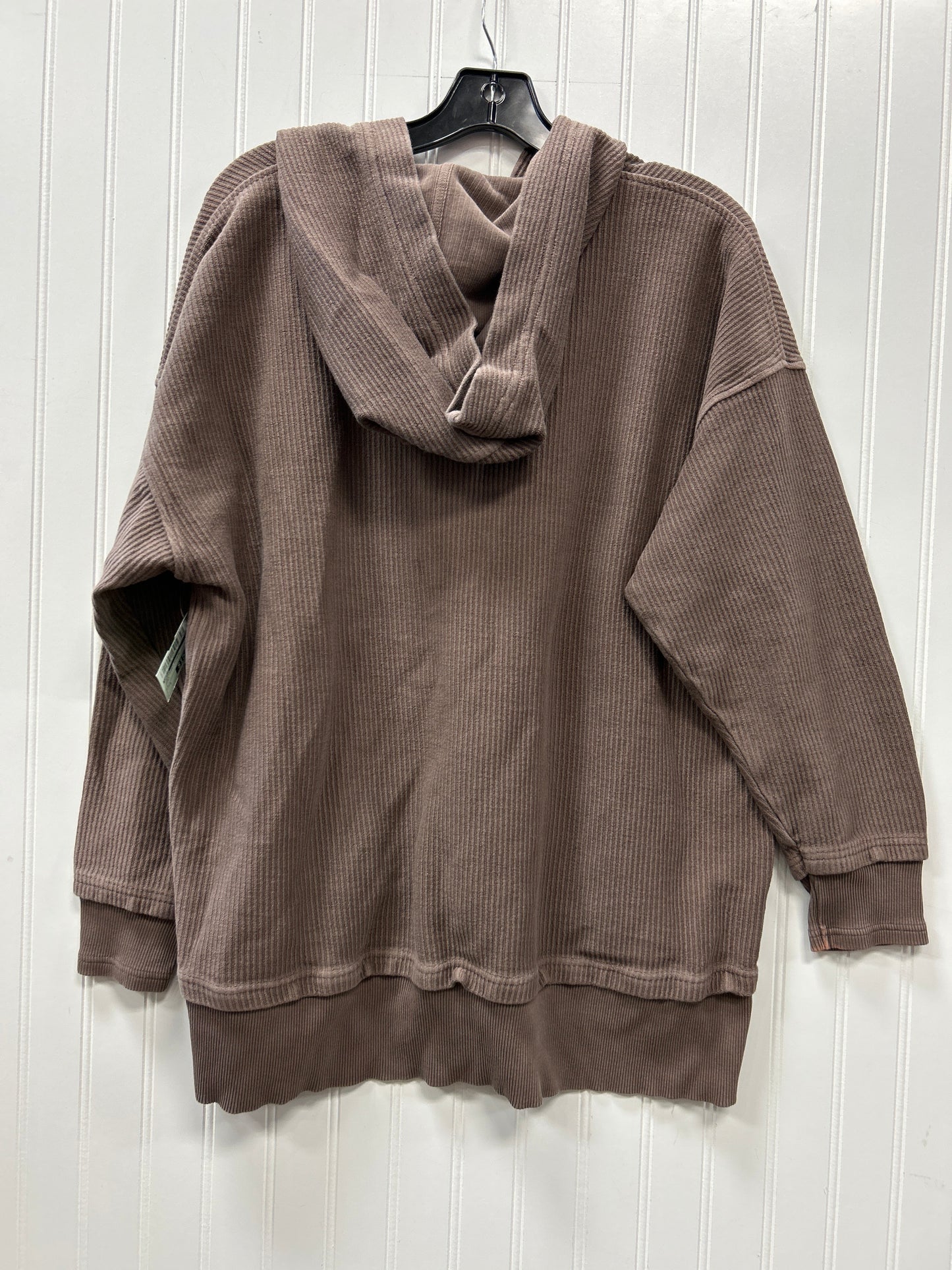 Sweatshirt Hoodie By Aerie In Brown, Size:S