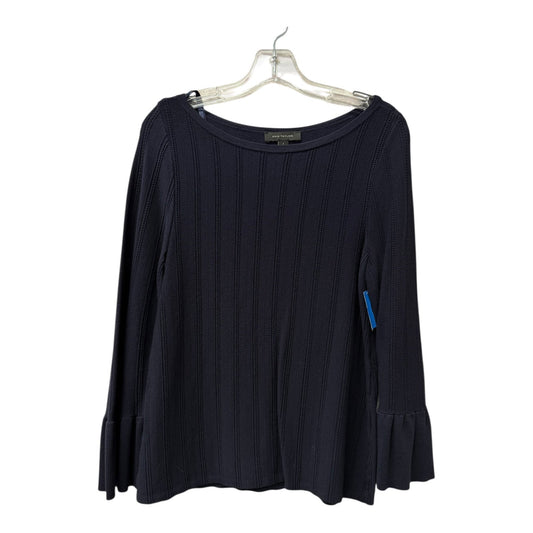 Top Ls By Ann Taylor In Blue, Size:S