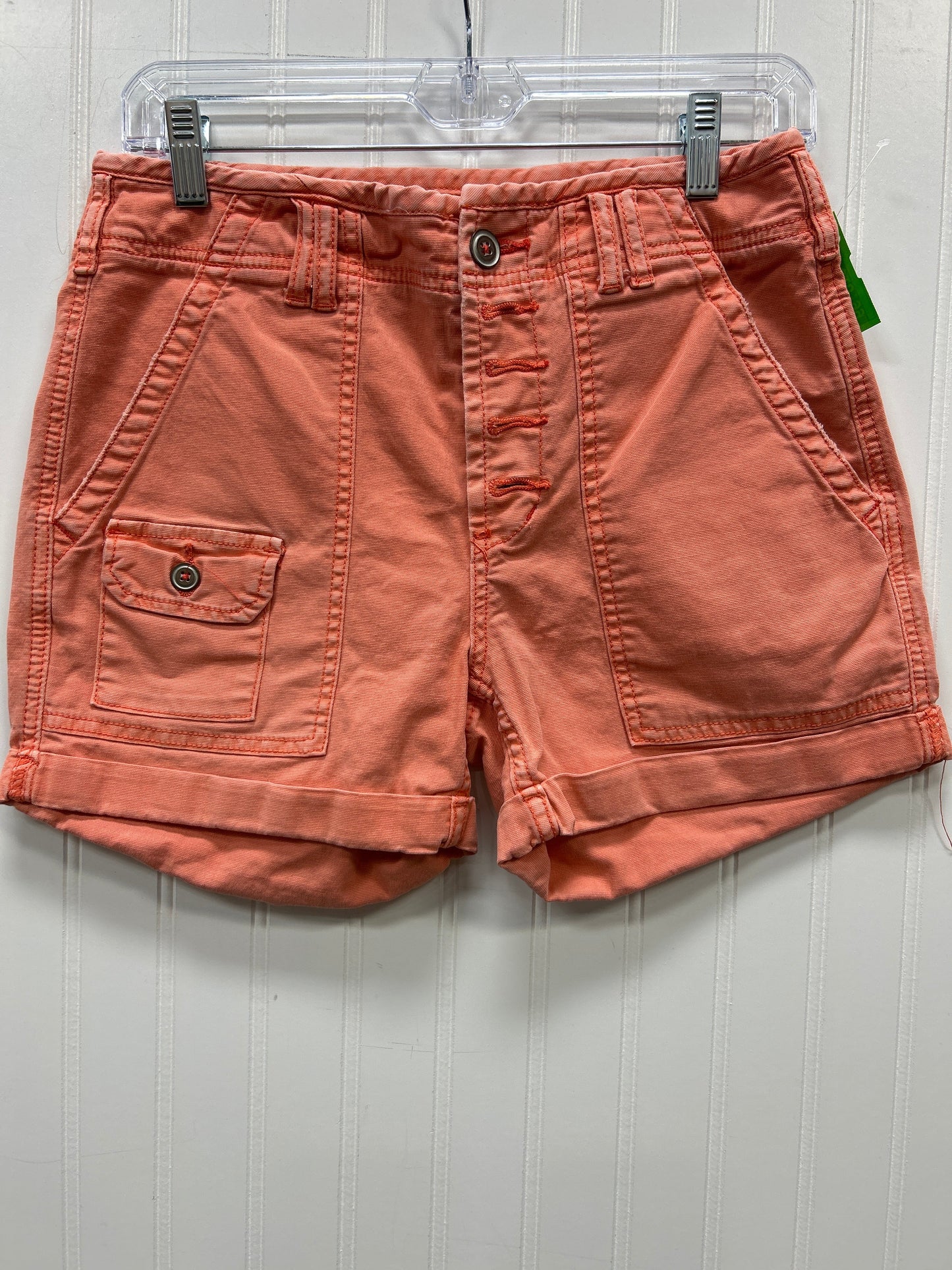 Shorts By Pilcro In Orange, Size:4