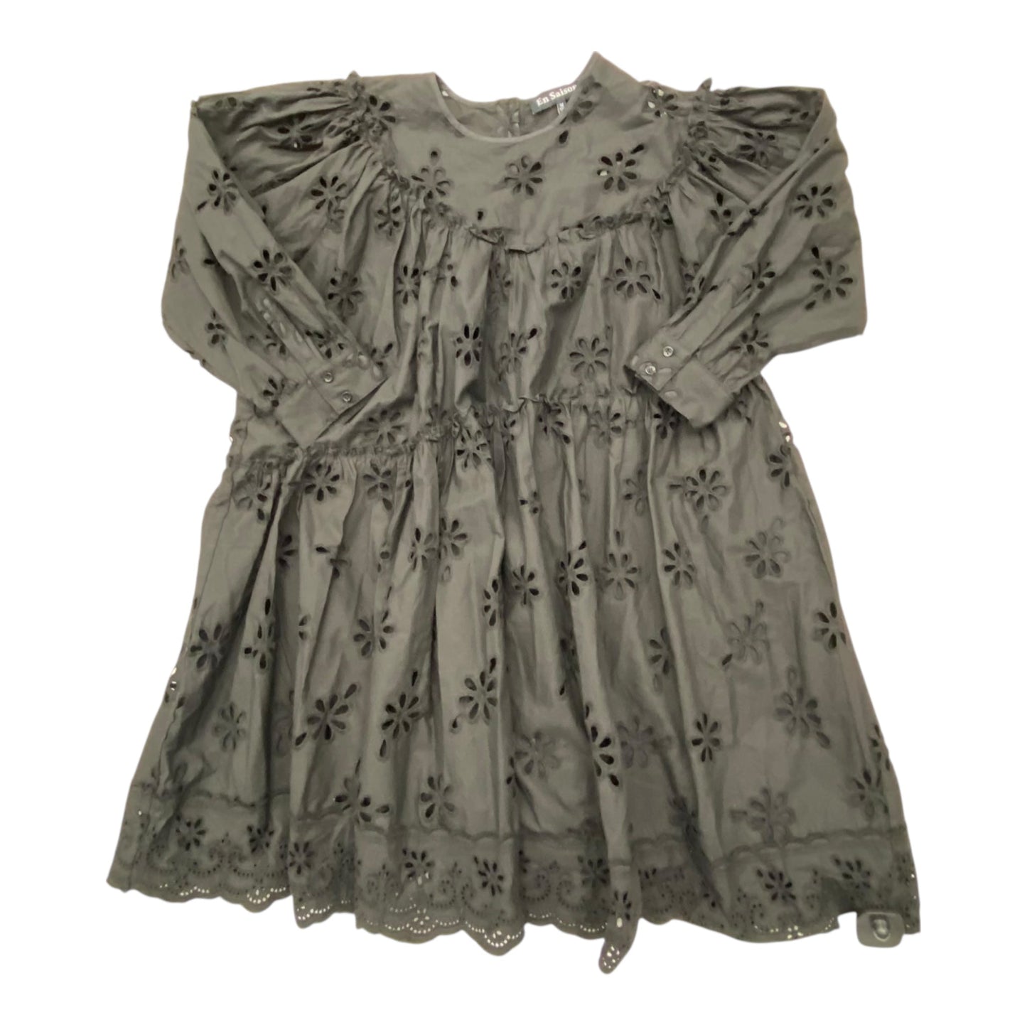 Dress Casual Midi By En Saison In Black, Size:M