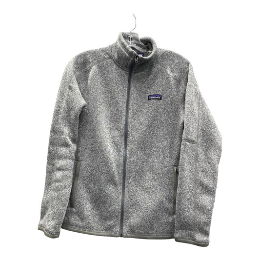 Athletic Jacket By Patagonia In Grey, Size:S