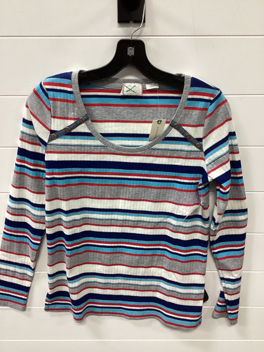 Top Ls By Anthropologie In Blue & White, Size:Xs