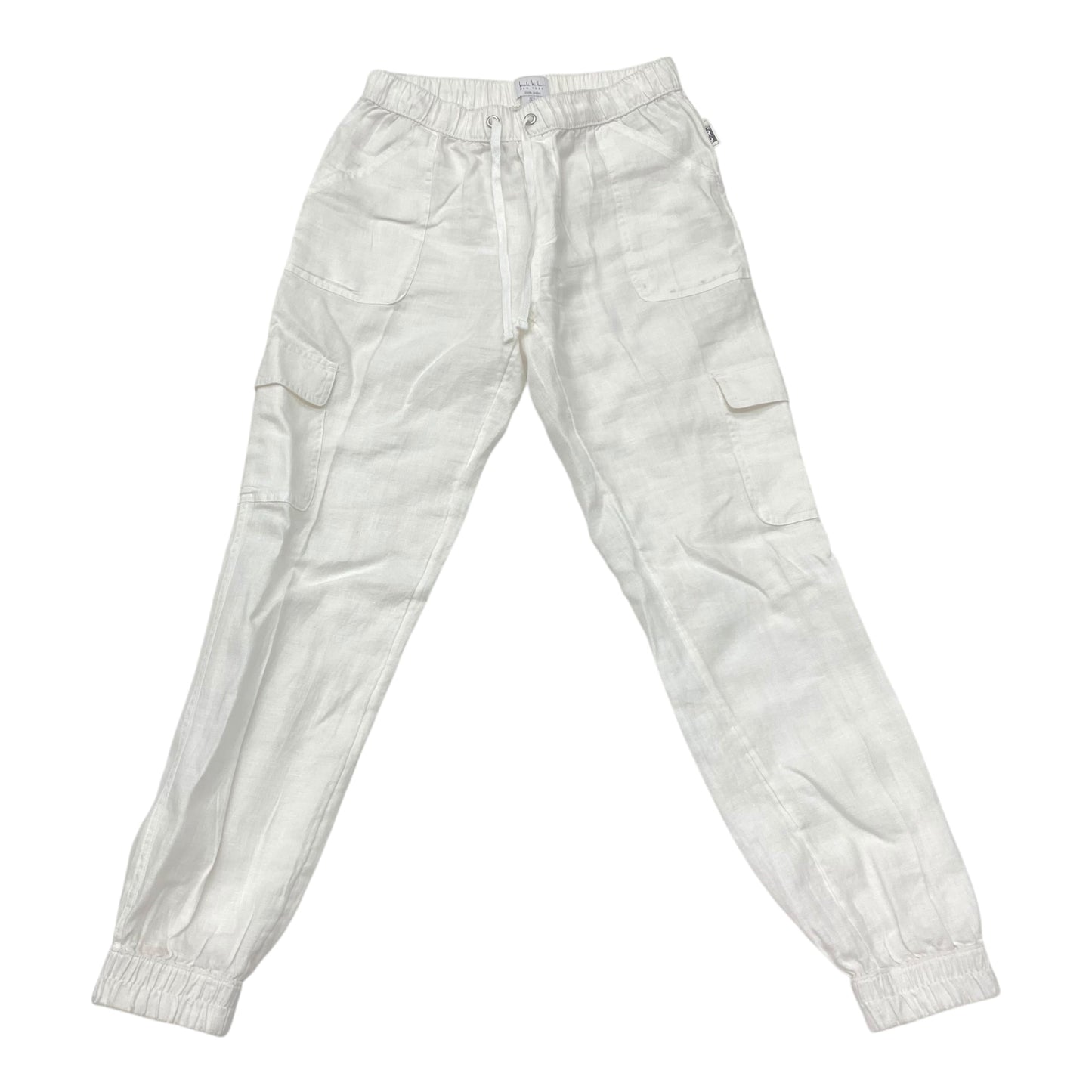 Pants Lounge By Nicole Michelle In White, Size:S
