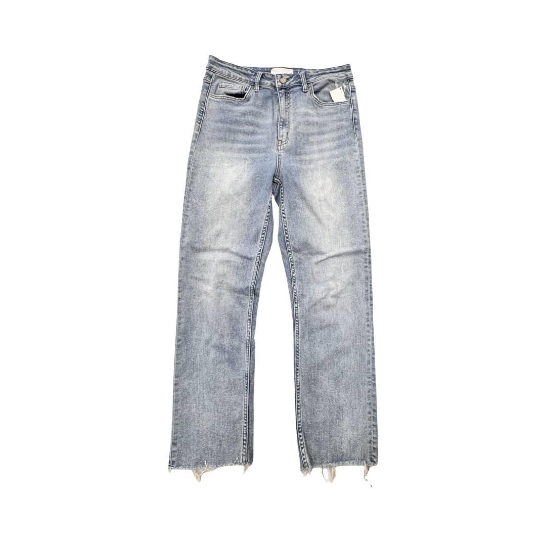 Jeans Straight By Vervet In Blue Denim, Size:8