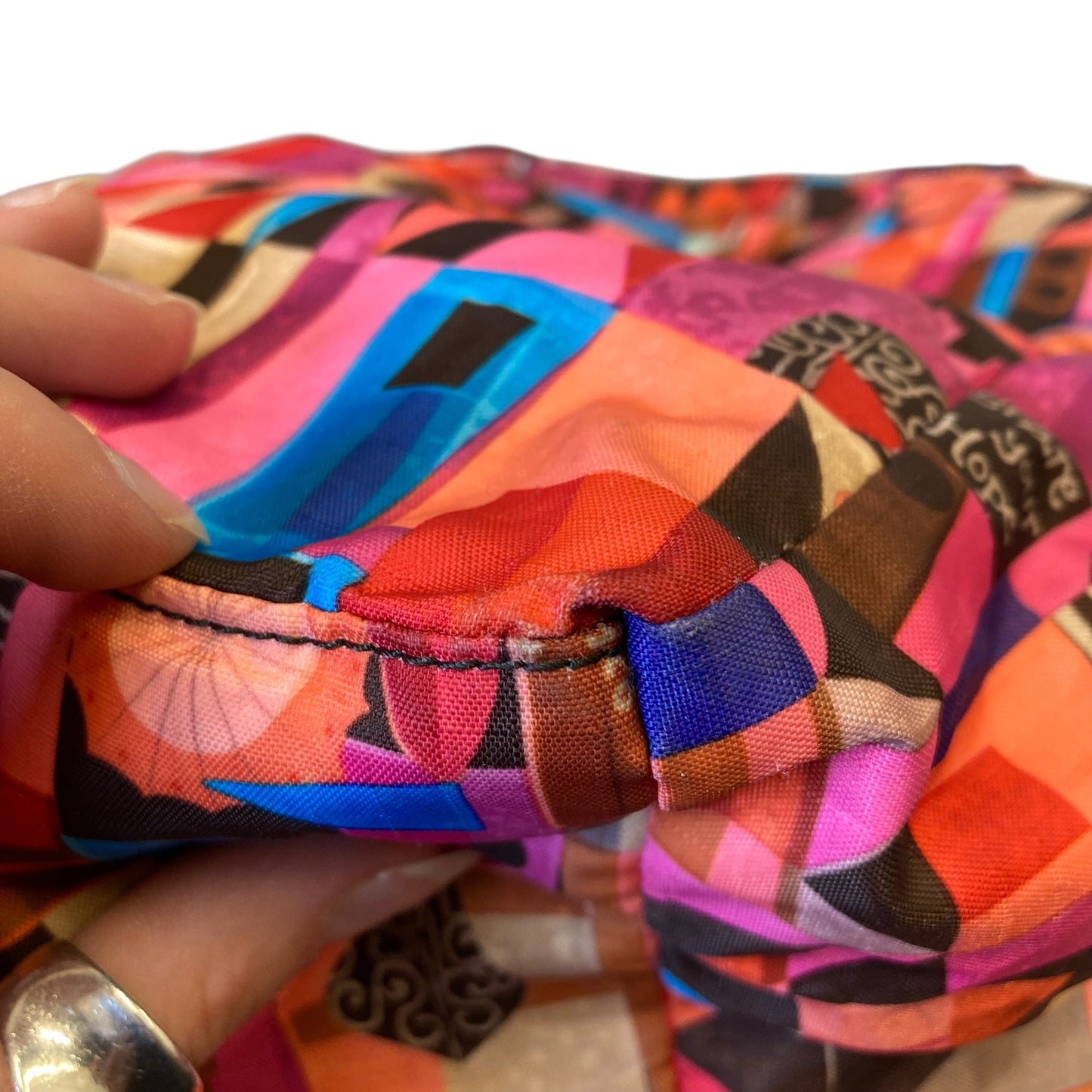 Handbag By Le Sport Sac In Multi, Size:Medium