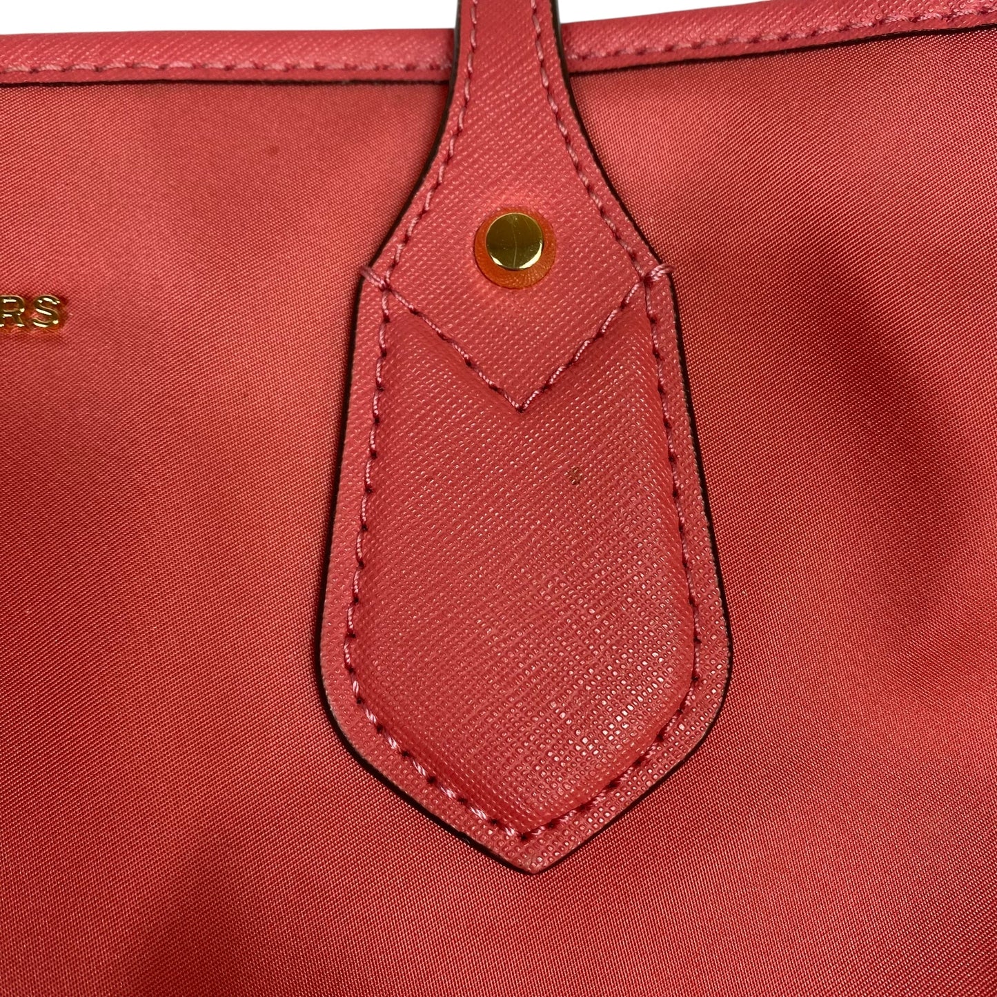 Handbag Designer By Michael Kors In Red, Size:Medium