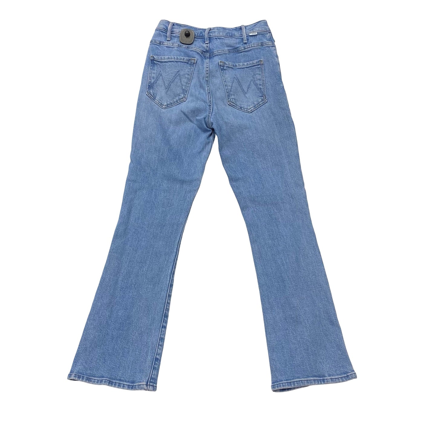 Jeans Boot Cut By Mother In Blue Denim, Size:4