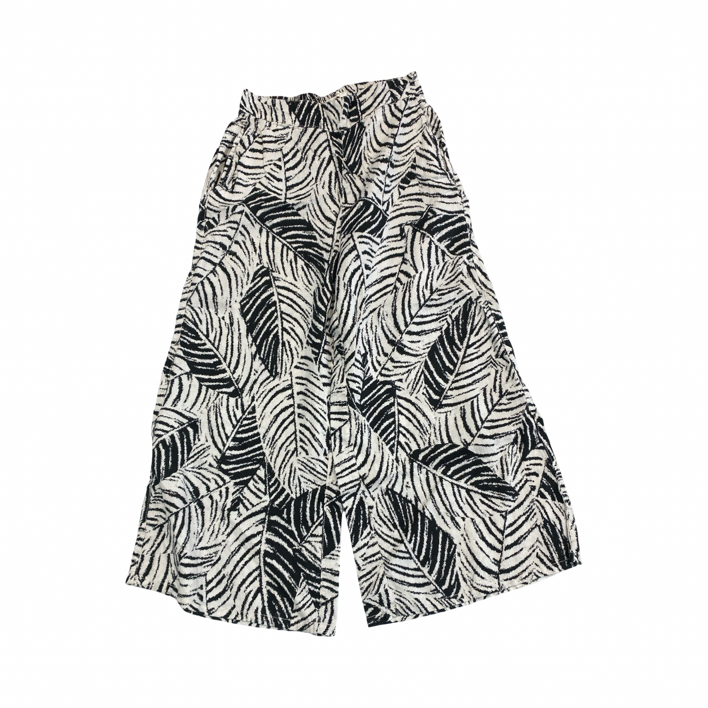Pants Cropped By Cynthia Rowley In Zebra Print, Size:S