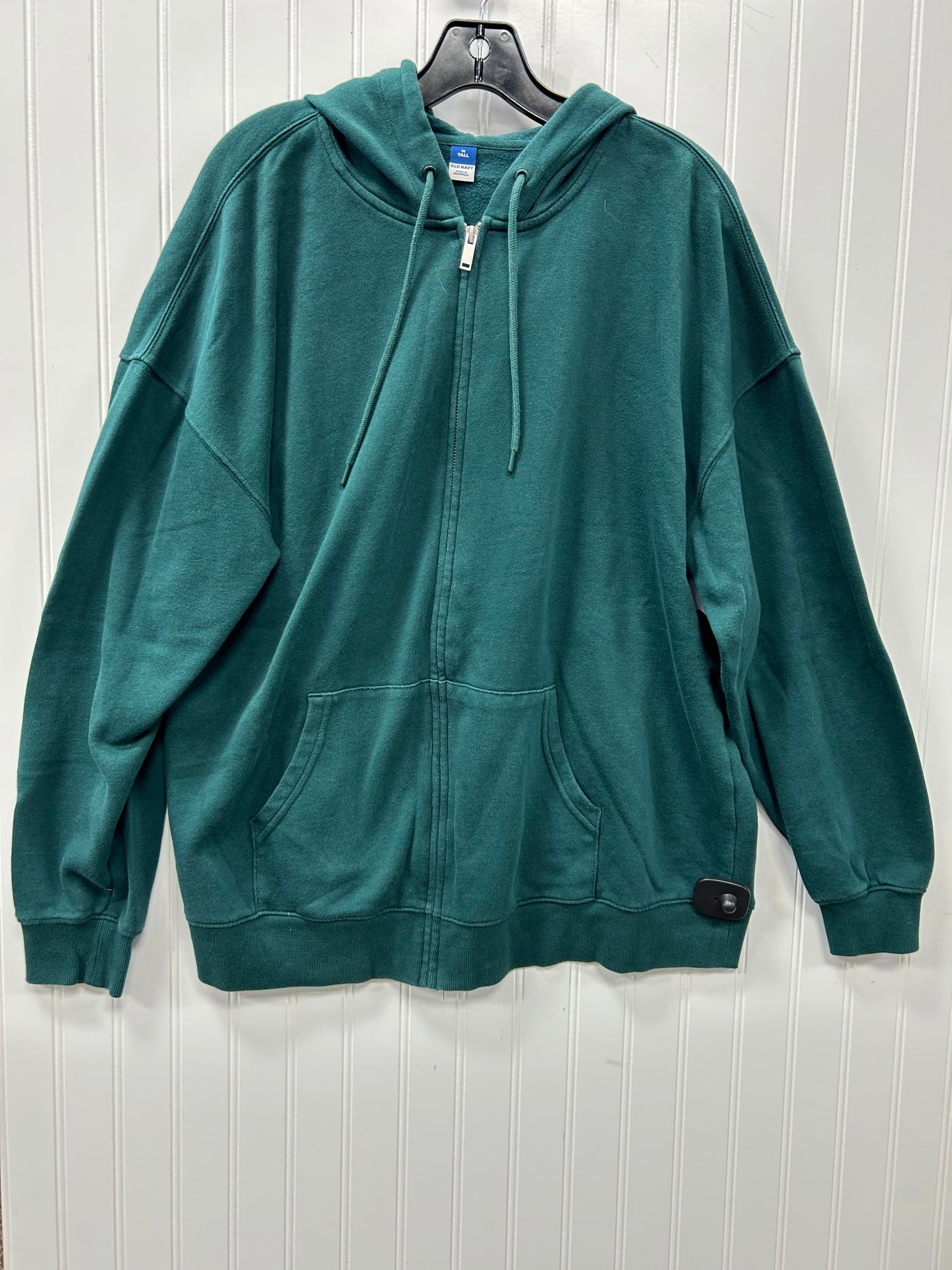 Sweatshirt Hoodie By Old Navy In Teal, Size:M
