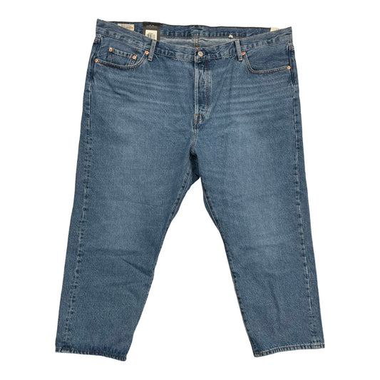 Jeans Cropped By Levis In Blue Denim, Size:22
