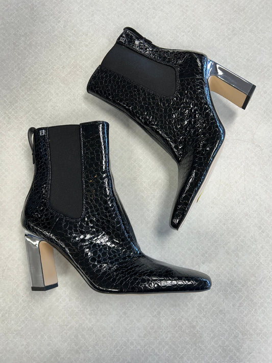 Boots Ankle Heels By Franco Sarto In Black, Size:8