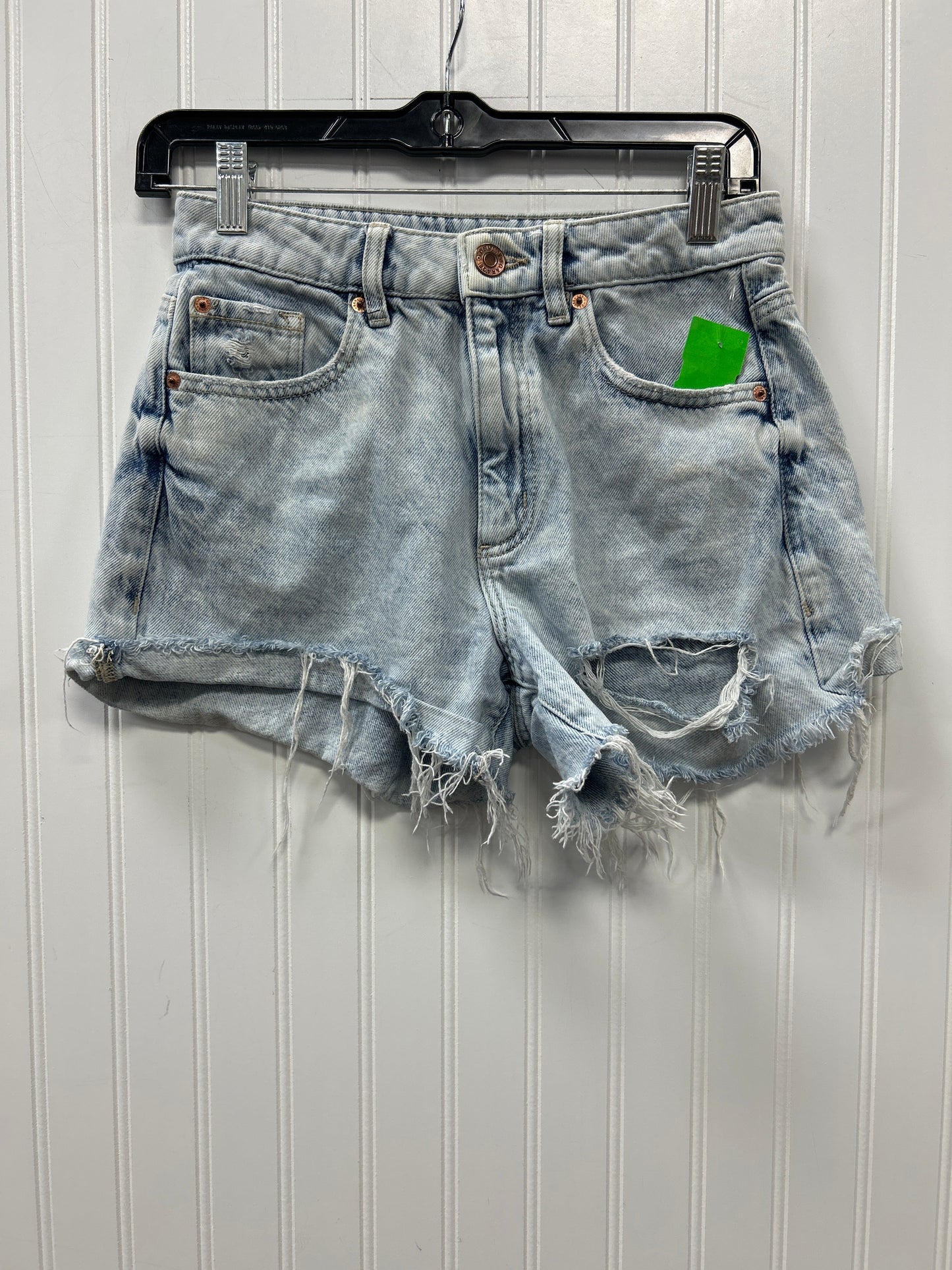 Shorts By Garage In Blue Denim, Size:0