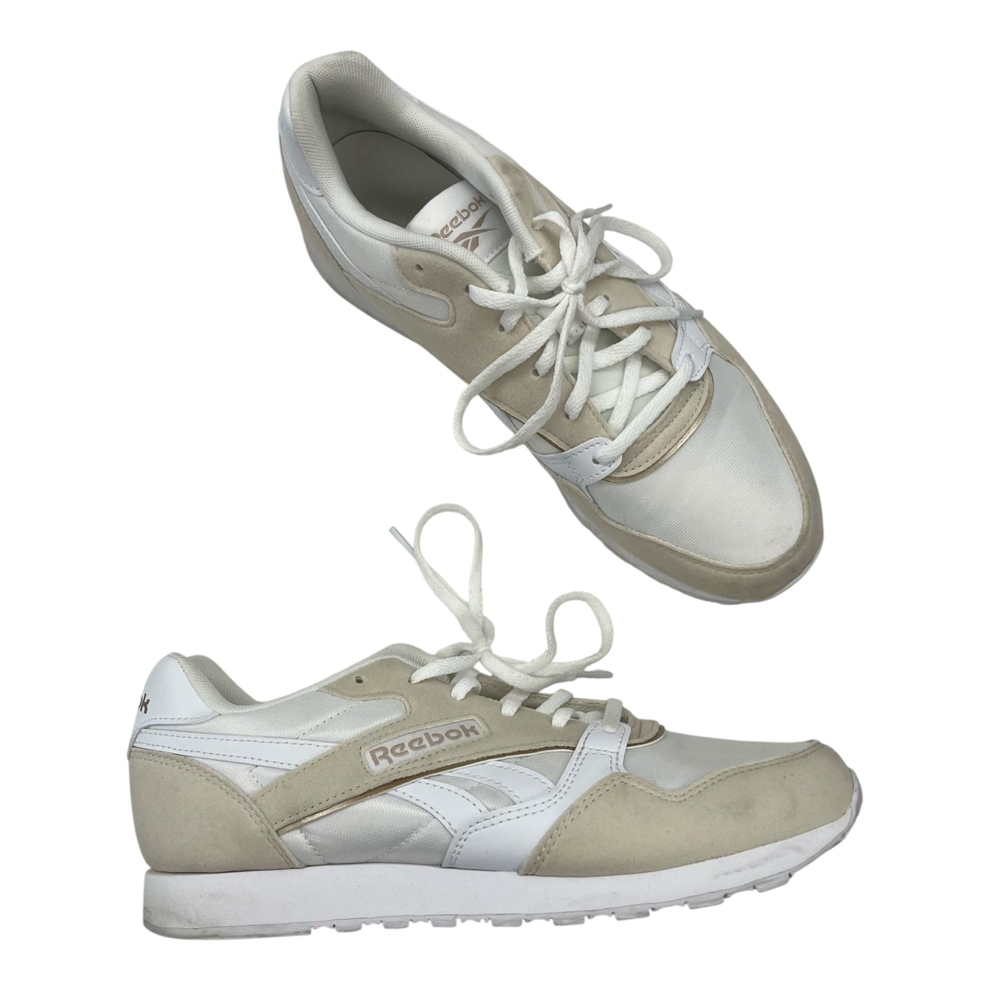 Shoes Sneakers By Reebok In Tan, Size:8.5