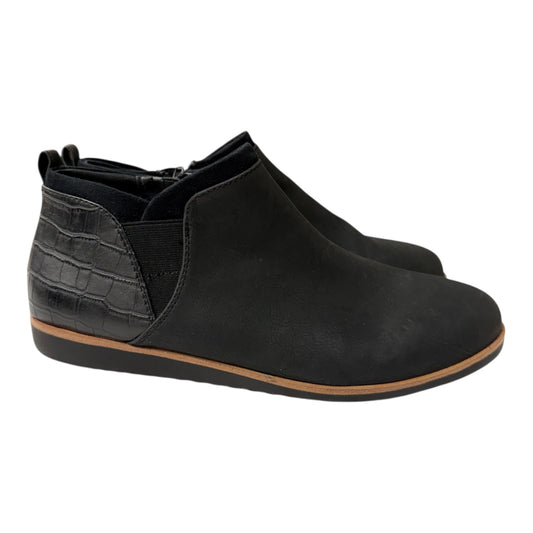 Boots Ankle Flats By Life Stride In Black, Size:9.5