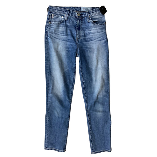 Jeans Straight By Ag Jeans In Blue, Size:4