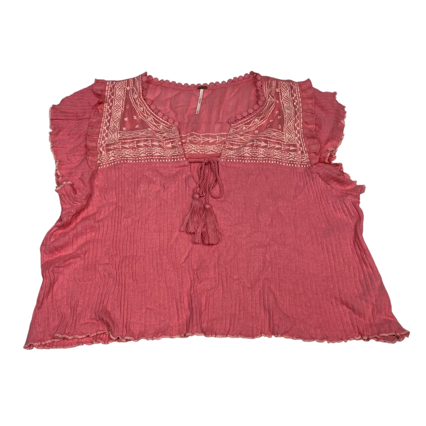 Top Ss By Free People In Pink, Size:M
