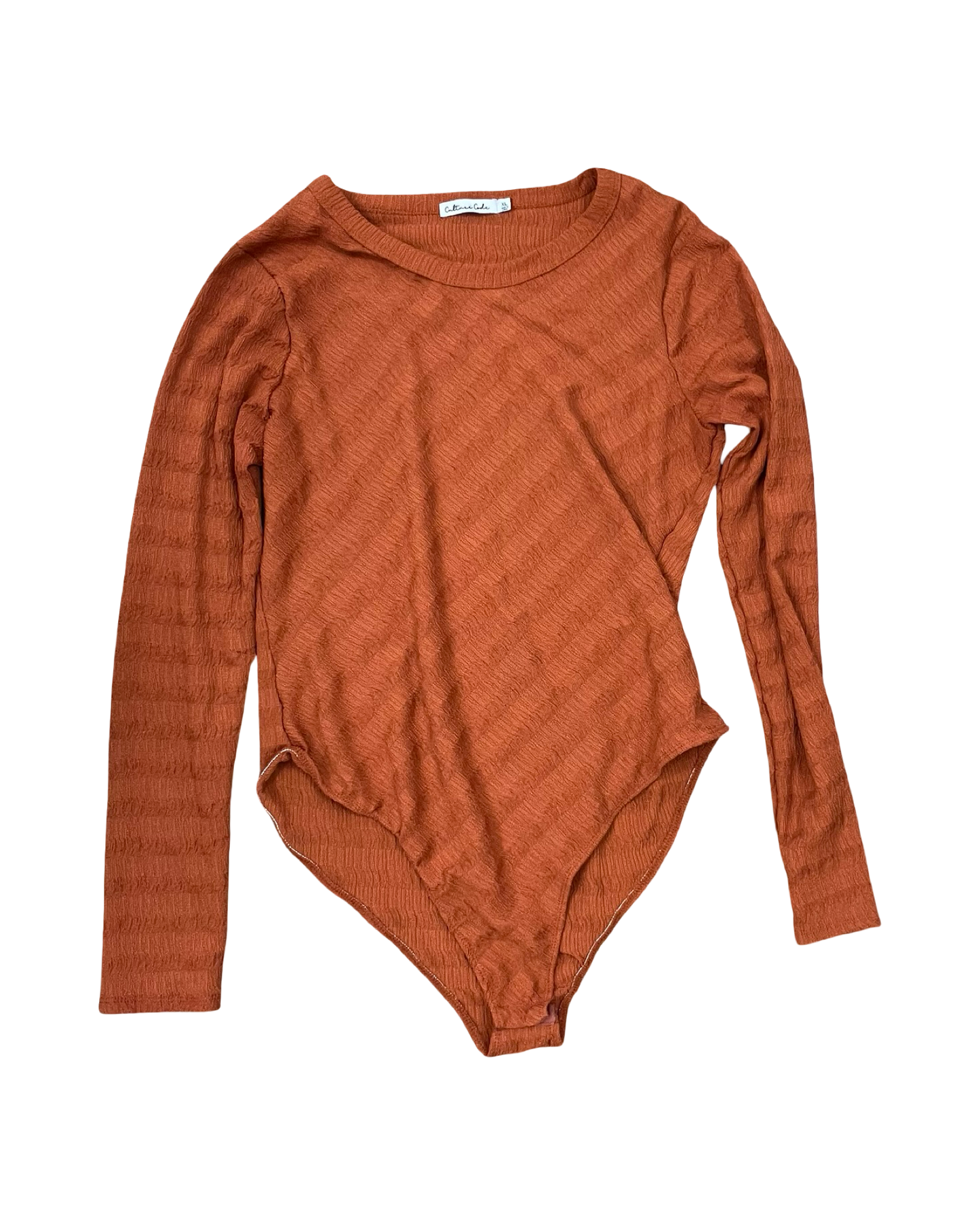 Bodysuit By Clothes Mentor In Orange, Size:Xl