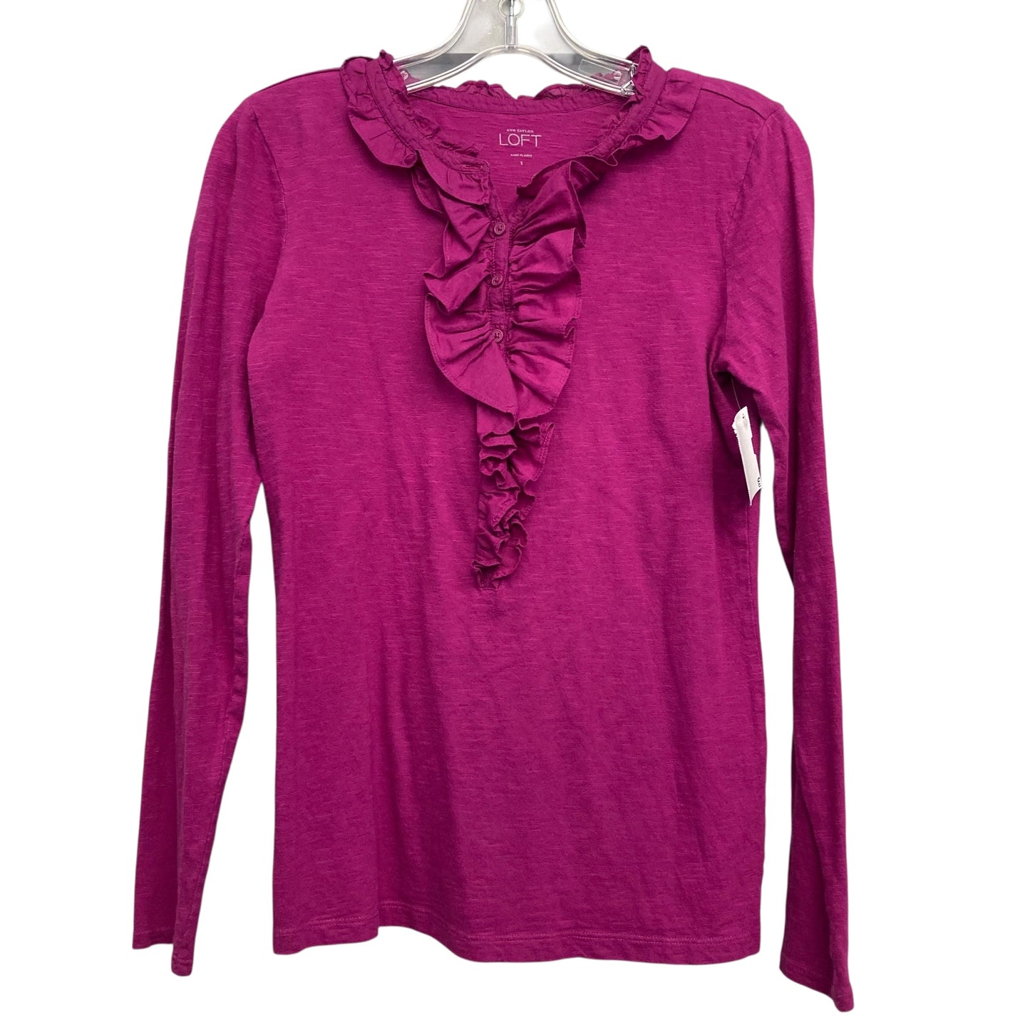 Top Ls By Loft In Purple, Size:S