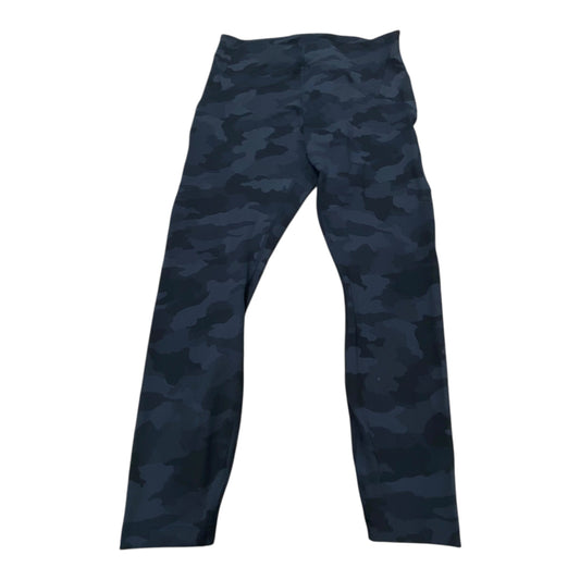Athletic Leggings Capris By Lululemon In Camouflage Print, Size:12