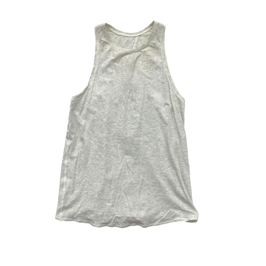 Athletic Tank Top By Lululemon In Ivory, Size:L
