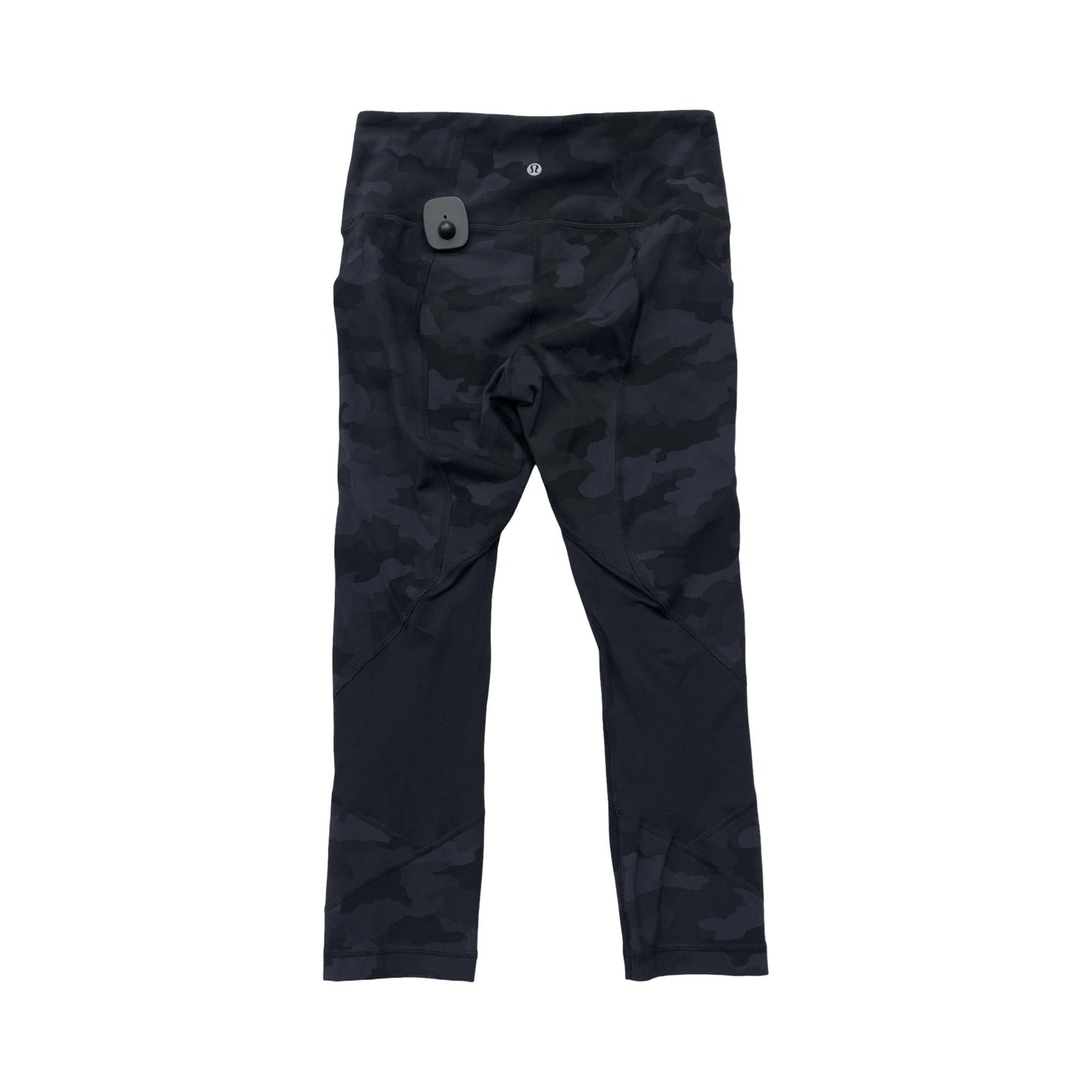 Athletic Capris By Lululemon In Camouflage Print, Size:6