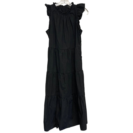 Dress Casual Maxi By J. Crew In Black, Size:Xs