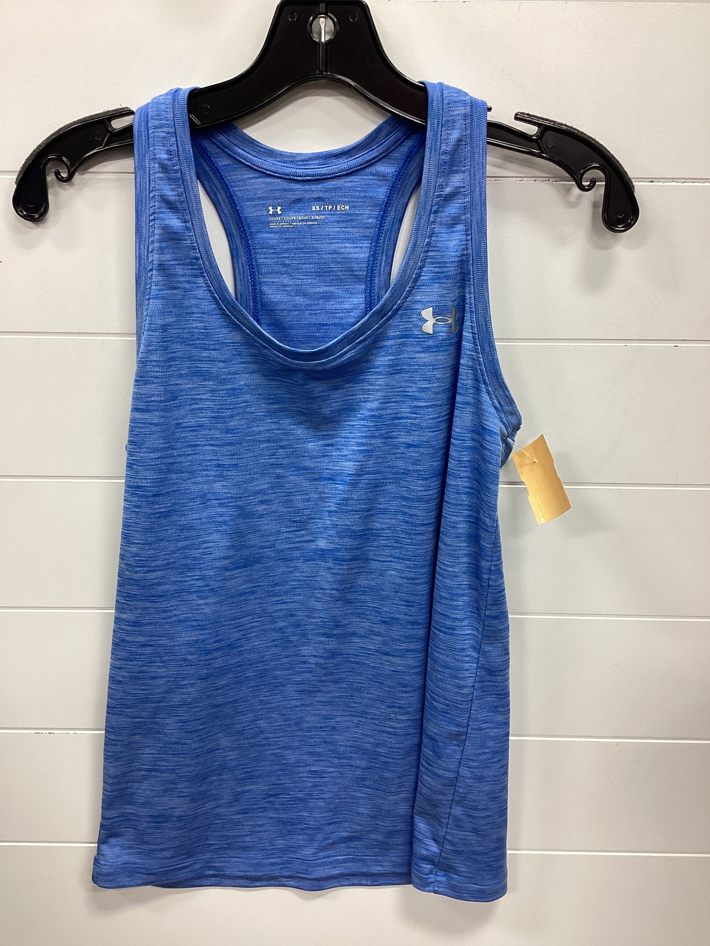 Athletic Tank Top By Under Armour In Blue, Size:Xs