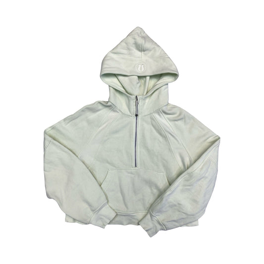 Athletic Sweatshirt Hoodie By Lululemon In Green